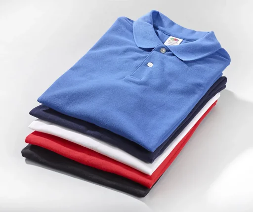 "Polo shirt with pique structure, color white, size 3XL image"