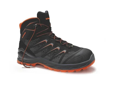 "Safety lace-up boots LARROX Work GTX black Mid S3 CI size 41 image"