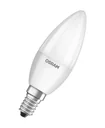 LED lamp retrofit with 8.5 watts, E27, warm white, matt - 4 pieces