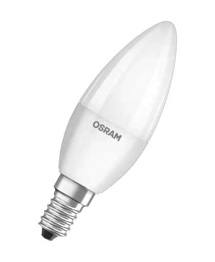 "LED lamp retrofit with 8.5 watts, E27, warm white, matt - 4 pieces image"