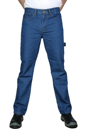 "Work jeans made of durable denim, color blue, size 53 image"