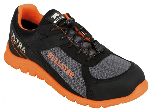 "Safety shoe S1p, black-orange, size 46 image"