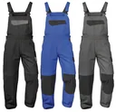Dungarees for work and leisure, color gray, size 60