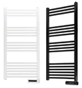 Sani-Towel 750 bathroom radiator, black