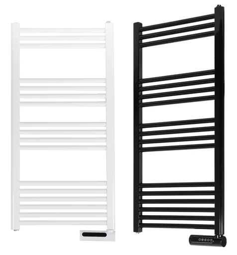 "Sani-Towel 750 bathroom radiator, black image"