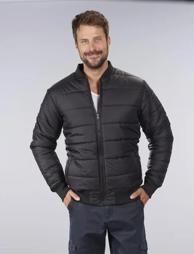 "Bomber jacket AF1, color black, size 2XL image"