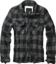 Checked shirt black/grey, size M