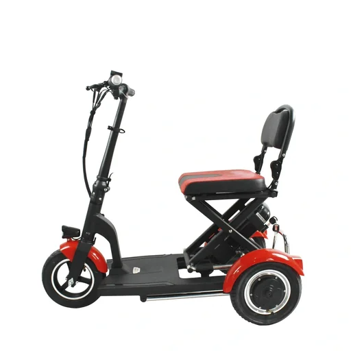 "Electric car Seniorenmobil rot - 6 km/h image"