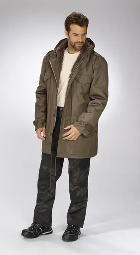 "Parka, color stone gray, size 3XL image"