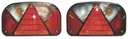 Tail light "Multipoint 2", right, without rear fog light