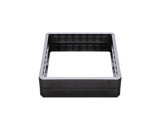 "Ergo Quadro M raised bed system anthracite, height: 25 cm, 60 x 80 cm image"