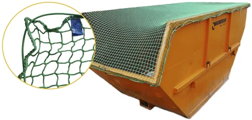 "Container net with rubber rope, 2.5 x 2 m image"