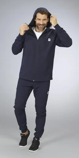 "Hooded jacket, navy, size XL image"