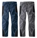 Trousers with reflective piping, color anthracite/black, size 56