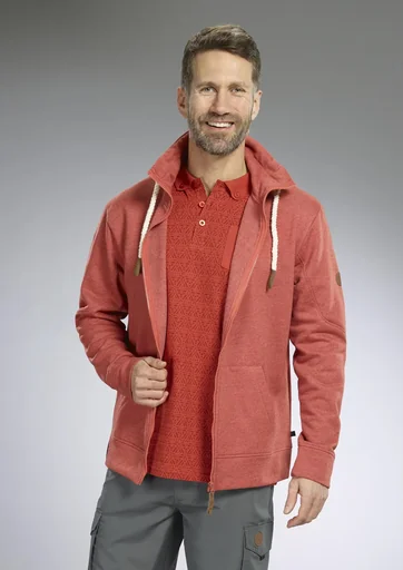 "Sweat jacket, color red, size M image"