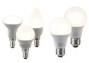 LED lamp 10W, E27, 1055lm, warm white - 10 pieces