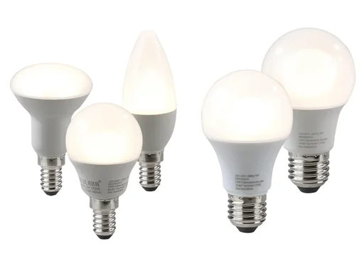 "LED lamp 10W, E27, 1055lm, warm white - 10 pieces image"