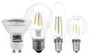 4 Watt filament LED lamp in light bulb shape, E27, 470lm - 2 pieces