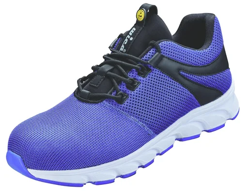 "S1P safety shoe, color blue, size 46 image"
