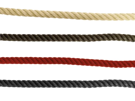"Handrail rope, 6 m x 30 mm, natural/hemp image"