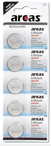 "Lithium button cells CR2025 - 5 pieces image"