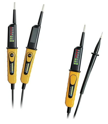 "PAN Volttester 400 FI 2-pole voltage tester with FI test image"