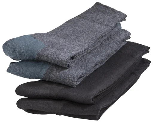 "Classic socks 2-pack, color anthracite, size 39/42 image"