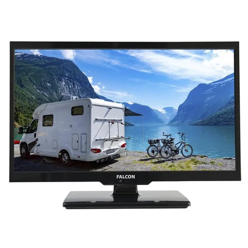 "19-inch LED TV with DVD player, 12/24 and 230 volts image"