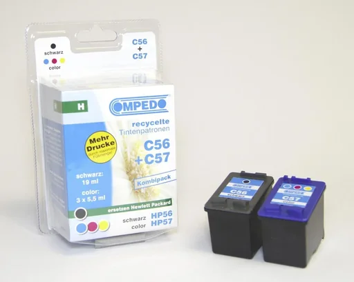 "Printer cartridge for HP 56 black image"
