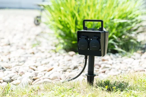 "Energy distributor with earth spike 4-way image"