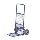 Steel tube parcel trolley with solid rubber tires 260 mm