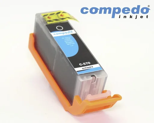 "Printer cartridge for Canon CLI-571 yel XL yellow image"