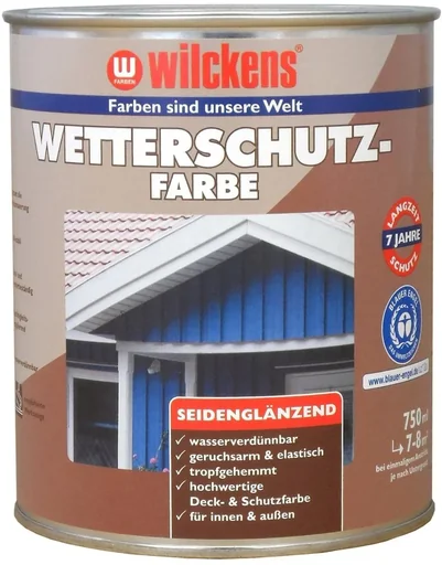 "Weatherproof paint RAL 7016 anthracite grey 750 ml image"