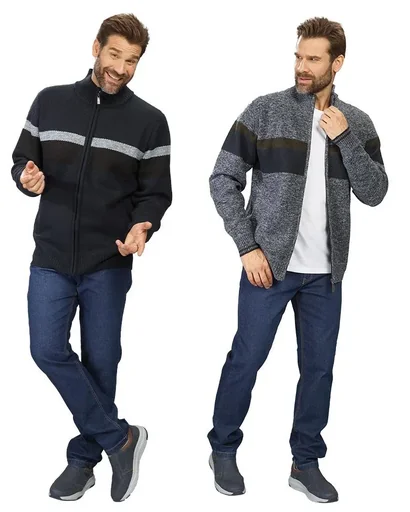 "Cardigan, color navy, size XL image"