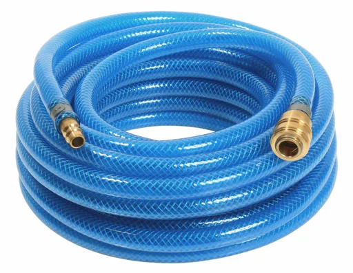 "Compressed air hose set with polyester fabric reinforcement Series 2050, 15 m, 9x3 mm image"