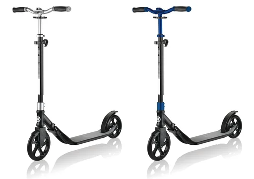"ONE NL 205-180 DUO scooter, 205/180 mm, ABEC 7, height adjustable, folding mechanism, dark blue image"