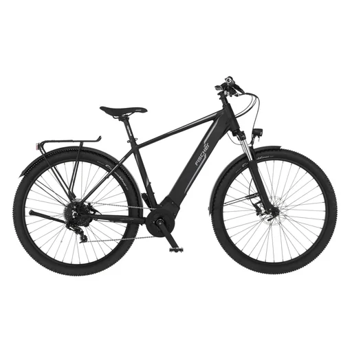 "Men's E-Bike ATB, 29 inches, frame size 46 cm, 10-speed derailleur, matte black, TERRA 5.0i image"