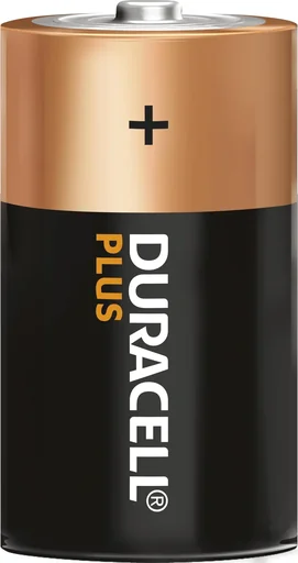 "Plus Alkaline Batteries Mono D-4 pieces image"