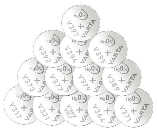"Silver oxide button cell V357 / SR44, 1.55 Volt - 1 piece image"