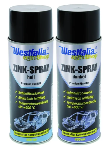 "Zinc spray, dark, 400 ml image"