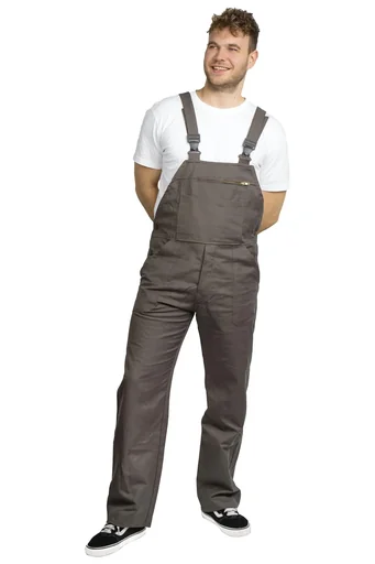 "Moleskin dungarees, color olive, size 56 image"