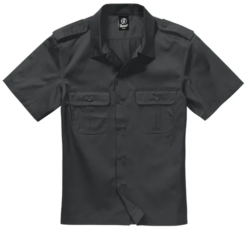 "US shirt, short sleeve, color black, size 7XL image"