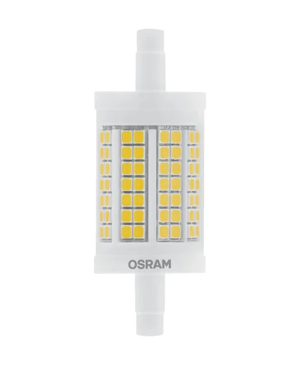 "LED STAR LINE R7S tube lamp with 11.5 watts, warm white, 1521 lumens, 78 mm image"