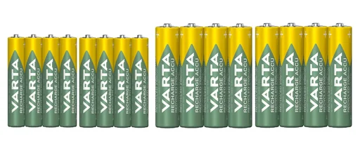 "ECHARGE Recycled NiMH Mignon (AA) Rechargeable Battery with 2100mAh - 4 pieces image"