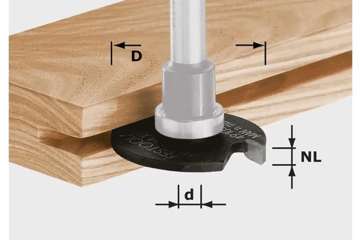"Disc grooving cutter HW D40 x 2.5 image"