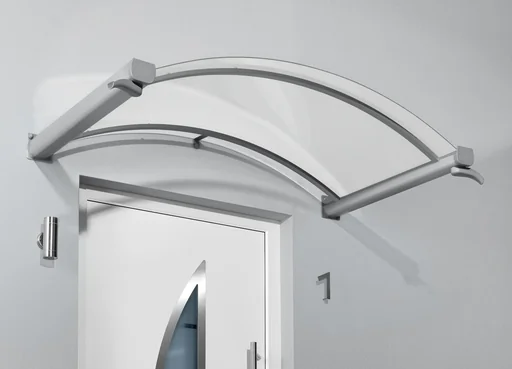 "Arched canopy type BV/B, 2000 x 900 x 250 mm, stainless steel - 20 kg image"