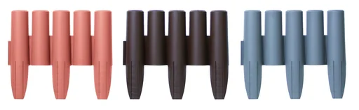 "Bed edging PALISADE, grey - 10 pieces - 2.7 m image"