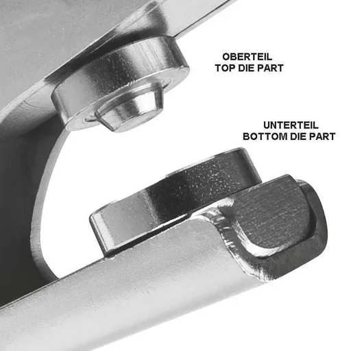"Tool inserts 8.5 mm for eyelet pliers No. 717439 image"