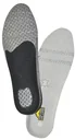 Leather insole, color black/grey, size 40
