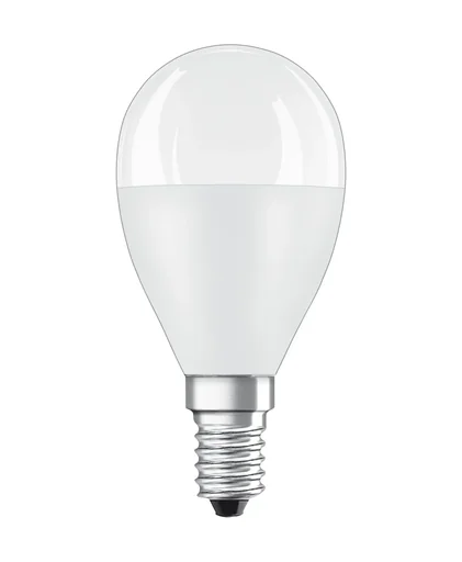 "LED STAR drop lamp with 7.5 watts, E14, warm white, matt image"